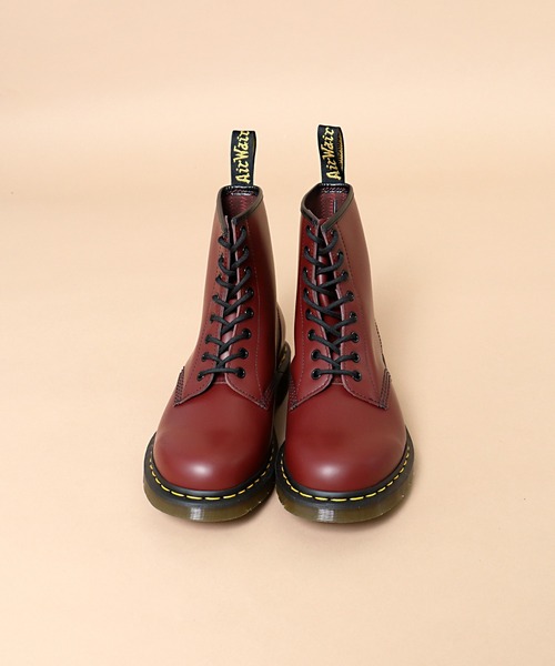Dr. Martens（ドクターマーチン）の「【 Dr.Martens / ドクターマーチン 】#1460 8HOLE BOOTS 8ホールブーツ ワークブーツ  11822006 RIY（ブーツ・メンズ・ブラック/チェリーレッド・8/9/7/6/10）」の2枚目の写真