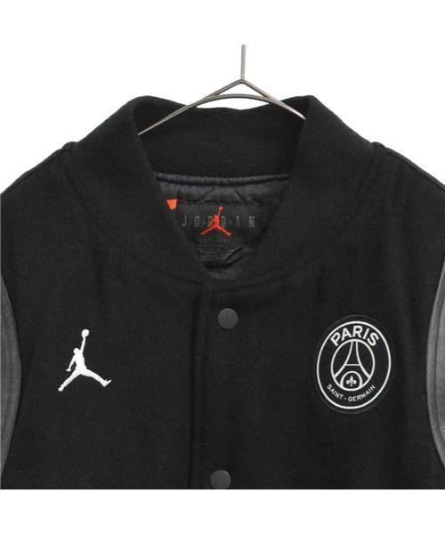 NIKE スタジャン 袖レザー スタジャン　バーシティジャケット　XL ブランド古着】袖レザー切替バーシティジャケット スタジアム