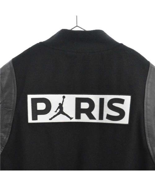 ナイキ NIKE ナイキ スタジアムジャンパー スタジャン レザー袖 本革