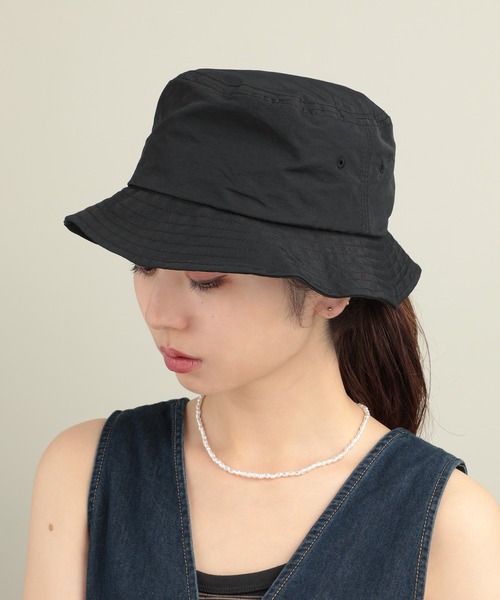 United Athle（ユナイテッドアスレ）の「【United Athle】ナイロンタスランバケットハット ※9674（ハット・レディース・ブラック/ネイビー/サンドベージュ/オリーブ・FREE）」の8枚目の写真