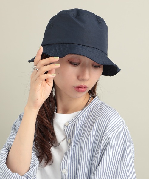 United Athle（ユナイテッドアスレ）の「【United Athle】ナイロンタスランバケットハット ※9674（ハット・レディース・ブラック/ネイビー/サンドベージュ/オリーブ・FREE）」の7枚目の写真