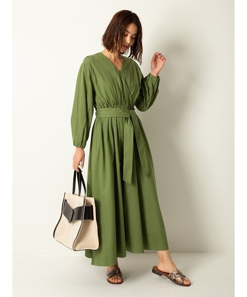 セール ブランド古着 長袖ワンピース ワンピース Mila Owen ミラオーウェン のファッション通販 Zozoused