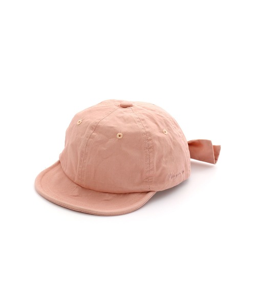 MAKE YOUR DAY（メイクユアデイ）の「リボンキャップ（キャップ・キッズ・ブラック/ベージュ/ブラウン/ピンク/ブルー/アイボリー・S/M/L/XS）」の6枚目の写真