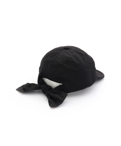 MAKE YOUR DAY（メイクユアデイ）の「リボンキャップ（キャップ・キッズ・ブラック/ベージュ/ブラウン/ピンク/ブルー/アイボリー・S/M/L/XS）」の13枚目の写真