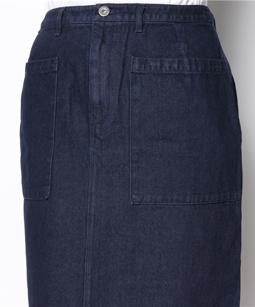Kastane(カスタネ)の「【Kastane】BIGポケットサイズバリエスカート(スカート・レディース・ベージュ/ダークカーキ/ブラック/インディゴブルー・X-SMALL/MEDIUM/LARGE/SMALL)」の10枚目の写真