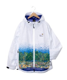 go slow caravan | タイベック裾プリントパーカーJK(その他アウター)