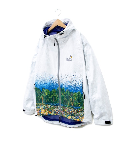 go slow caravan（ゴースローキャラバン）の「タイベック裾プリントパーカーJK（その他アウター・メンズ・その他1・MEDIUM/LARGE/X-LARGE）」の11枚目の写真