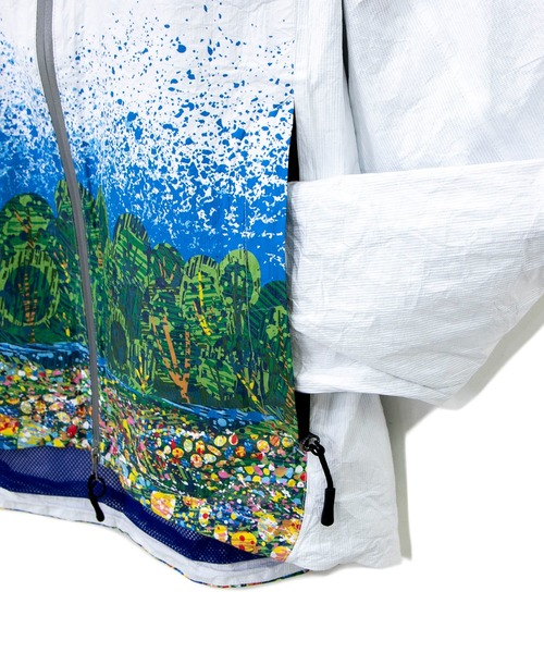 go slow caravan（ゴースローキャラバン）の「タイベック裾プリントパーカーJK（その他アウター・メンズ・その他1・MEDIUM/LARGE/X-LARGE）」の2枚目の写真