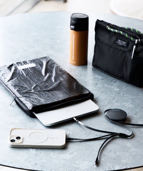 LAKOLE（ラコレ）の「ワンタッチポータブルタンブラー[350ml] / LAKOLE（水筒・レディース・ブラック/グレー/桜/アイボリー/ネイビー/ブルー/ベージュ/サックスブルー/グリーン/イエロー系その他・FREE）」の21枚目の写真