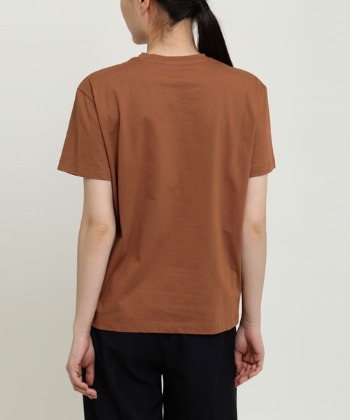 SUNSPEL(サンスペル)の「SUNSPEL / WOMEN’S ORGANIC COTTON(Tシャツ/カットソー・レディース・ブラウン/ブルー・1/2)」の5枚目の写真