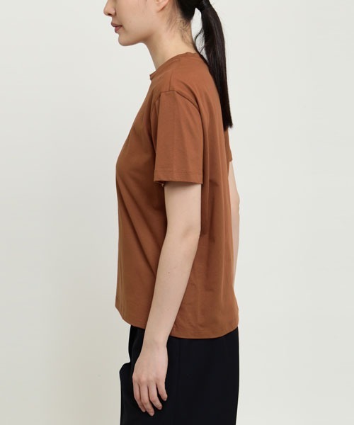 SUNSPEL(サンスペル)の「SUNSPEL / WOMEN’S ORGANIC COTTON(Tシャツ/カットソー・レディース・ブラウン/ブルー・1/2)」の6枚目の写真