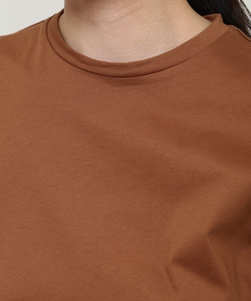 SUNSPEL(サンスペル)の「SUNSPEL / WOMEN’S ORGANIC COTTON(Tシャツ/カットソー・レディース・ブラウン/ブルー・1/2)」の7枚目の写真