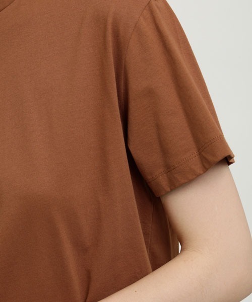 SUNSPEL(サンスペル)の「SUNSPEL / WOMEN’S ORGANIC COTTON(Tシャツ/カットソー・レディース・ブラウン/ブルー・1/2)」の8枚目の写真