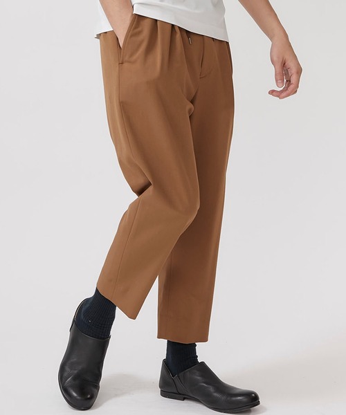 Iroquois（イロコイ）の「【Iroquois】WORSTED T/R 2WAY 2TUCK PT / 480102（スラックス・メンズ・ブラック/ベージュ/ネイビー・2/1/3）」の11枚目の写真