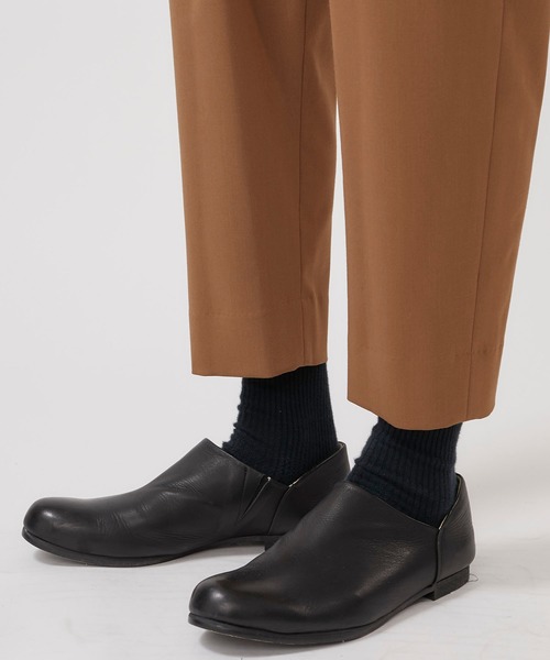 Iroquois（イロコイ）の「【Iroquois】WORSTED T/R 2WAY 2TUCK PT / 480102（スラックス・メンズ・ブラック/ベージュ/ネイビー・2/1/3）」の8枚目の写真