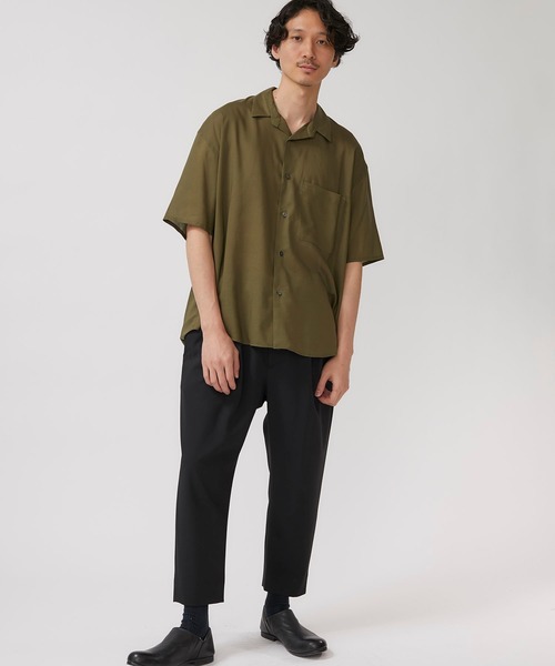 Iroquois（イロコイ）の「【Iroquois】WORSTED T/R 2WAY 2TUCK PT / 480102（スラックス・メンズ・ブラック/ベージュ/ネイビー・2/1/3）」の16枚目の写真