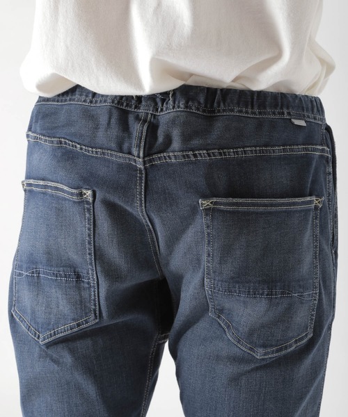 BAYFLOW（ベイフロー）の「クライミングデニムスキニー 20SS2（デニムパンツ・メンズ・サックスブルー/クリアブルー・SMALL/MEDIUM/LARGE）」の8枚目の写真