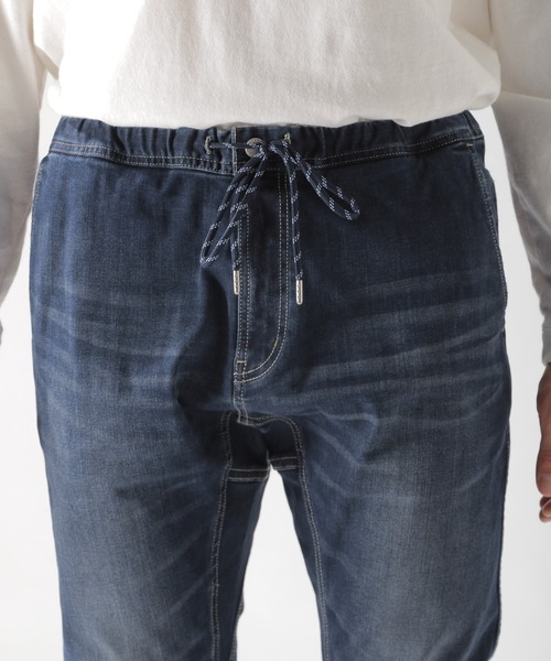 BAYFLOW（ベイフロー）の「クライミングデニムスキニー 20SS2（デニムパンツ・メンズ・サックスブルー/クリアブルー・SMALL/MEDIUM/LARGE）」の6枚目の写真