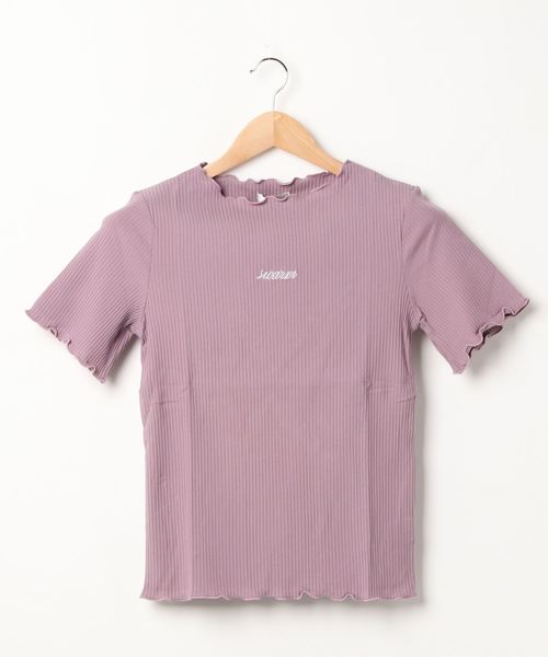 FUN.TRINITY（ファン トリニティー）の「メローロゴトップス（Tシャツ/カットソー・レディース・ブラック/ピンク/アイボリー/モカ・FREE）」の11枚目の写真