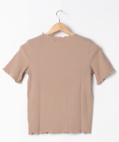 FUN.TRINITY（ファン トリニティー）の「メローロゴトップス（Tシャツ/カットソー・レディース・ブラック/ピンク/アイボリー/モカ・FREE）」の12枚目の写真