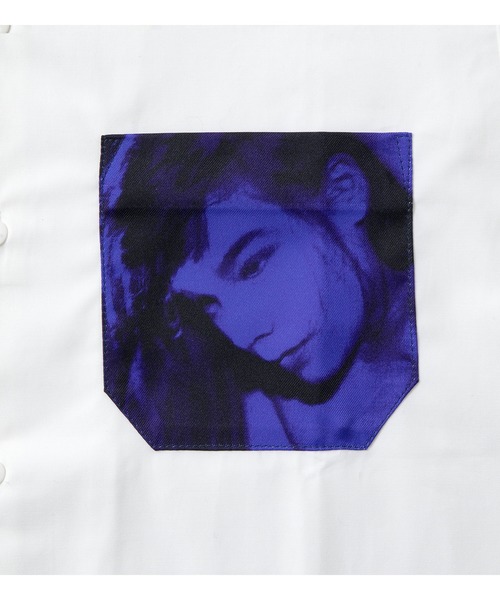 APPLEBUM（アップルバム）の「"Telegram" Pocket Shirt（シャツ/ブラウス・メンズ・ホワイト・MEDIUM/LARGE/X-LARGE/SMALL）」の4枚目の写真