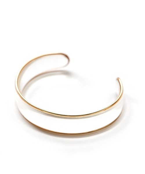 colleca la（コレカラ）の「クリアバングル（バングル/リストバンド・レディース・グレー/クリア・ﾌﾘ-）」の6枚目の写真