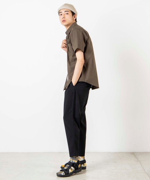 WEGO（ウィゴー）の「WEGO/半袖ストレッチブロードシャツ（シャツ/ブラウス・メンズ・ホワイト/ブラック/ベージュ/カーキ・SMALL/MEDIUM/LARGE/X-LARGE）」の21枚目の写真