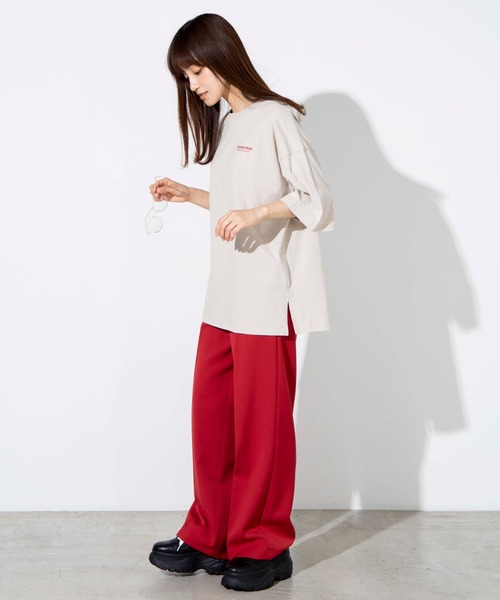 WEGO（ウィゴー）の「WEGO/アソートレトロプリントTシャツ（Tシャツ/カットソー・レディース・ホワイト系その他/ベージュ/ホワイト/サックスブルー・FREE）」の13枚目の写真