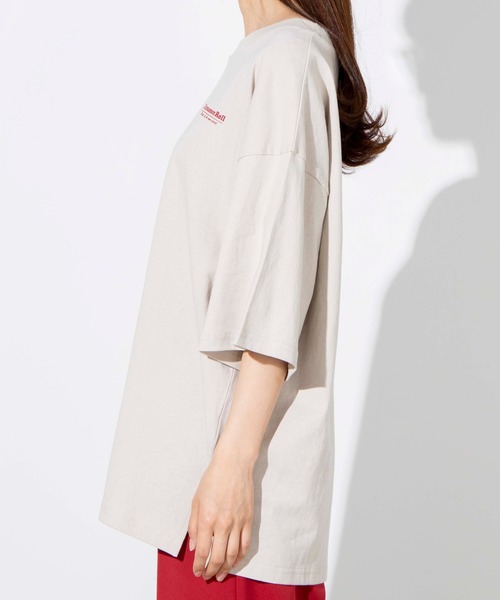 WEGO（ウィゴー）の「WEGO/アソートレトロプリントTシャツ（Tシャツ/カットソー・レディース・ホワイト系その他/ベージュ/ホワイト/サックスブルー・FREE）」の21枚目の写真