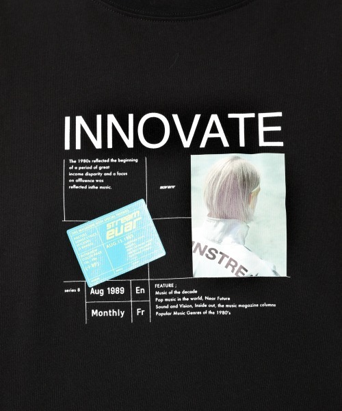 PAGEBOY(ページボーイ)の「トランスグラフィックTシャツ(Tシャツ/カットソー・レディース・ブラック/オフホワイト・FREE)」の13枚目の写真