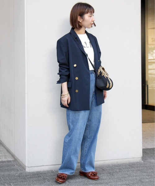 KURO（クロ）の「【KURO/クロ】Crossed Denim：デニムパンツ◆（デニムパンツ・レディース・ブルー・25/26）」の2枚目の写真