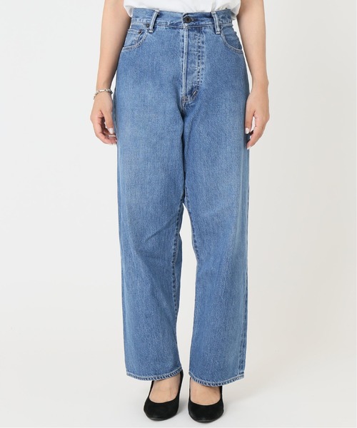 KURO（クロ）の「【KURO/クロ】Crossed Denim：デニムパンツ◆（デニムパンツ・レディース・ブルー・25/26）」の16枚目の写真