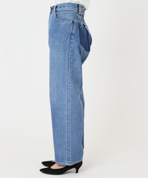 KURO Crossed Denimクロスワイドデニム サイズ25 KURO Crossed Denimクロスワイドデニム サイズ25