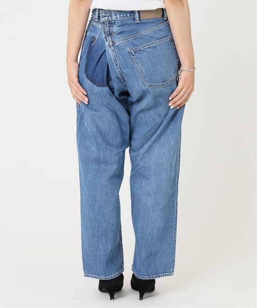 KURO Crossed Denimクロスワイドデニム サイズ25 KURO Crossed Denimクロスワイドデニム サイズ25