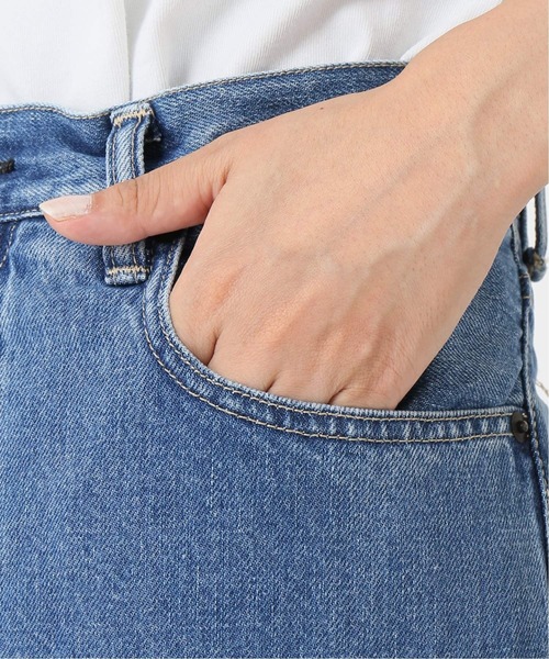 KURO（クロ）の「【KURO/クロ】Crossed Denim：デニムパンツ◆（デニムパンツ・レディース・ブルー・25/26）」の10枚目の写真