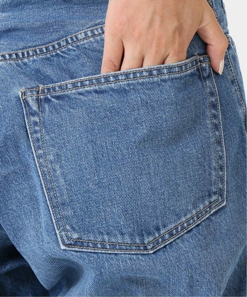 KURO（クロ）の「【KURO/クロ】Crossed Denim：デニムパンツ◆（デニムパンツ・レディース・ブルー・25/26）」の11枚目の写真