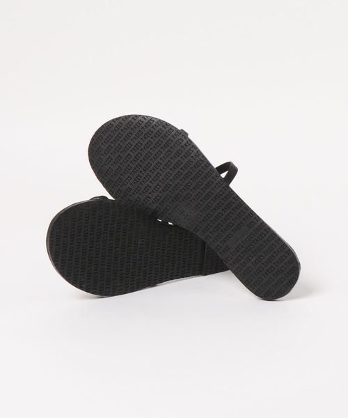 TKEES（ティキーズ）の「【TKEES/ティキーズ】GEMMA ダブルベルトサンダル（サンダル・レディース・ベージュ/ブラック・24cm/23cm/25cm）」の4枚目の写真