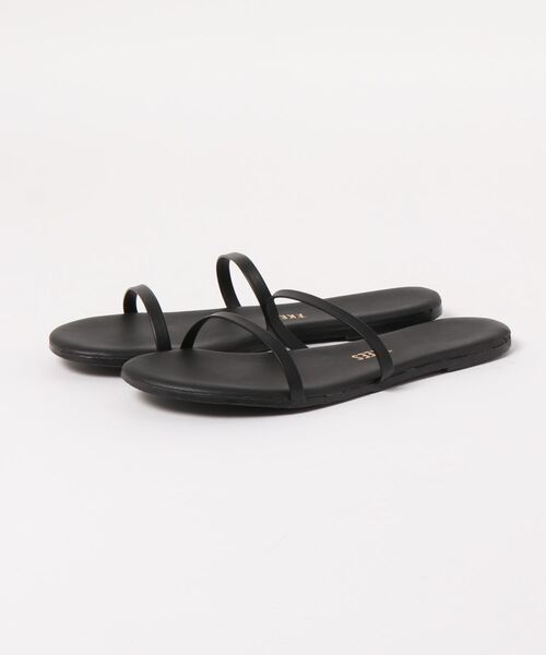 TKEES（ティキーズ）の「【TKEES/ティキーズ】GEMMA ダブルベルトサンダル（サンダル・レディース・ベージュ/ブラック・24cm/23cm/25cm）」の13枚目の写真