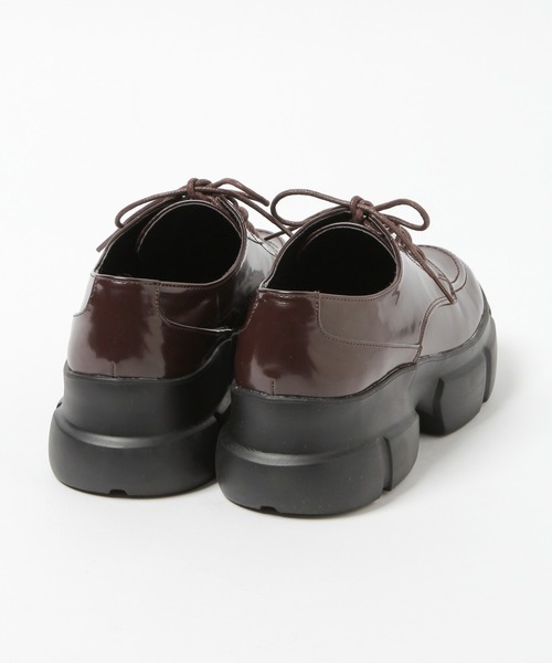 Heather（ヘザー）の「ボリュームレースＵＰシューズ　892042（ドレスシューズ・レディース・ブラック/ブラウン・M/L）」の6枚目の写真