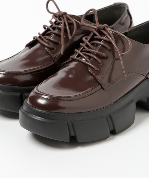 Heather（ヘザー）の「ボリュームレースＵＰシューズ　892042（ドレスシューズ・レディース・ブラック/ブラウン・M/L）」の9枚目の写真