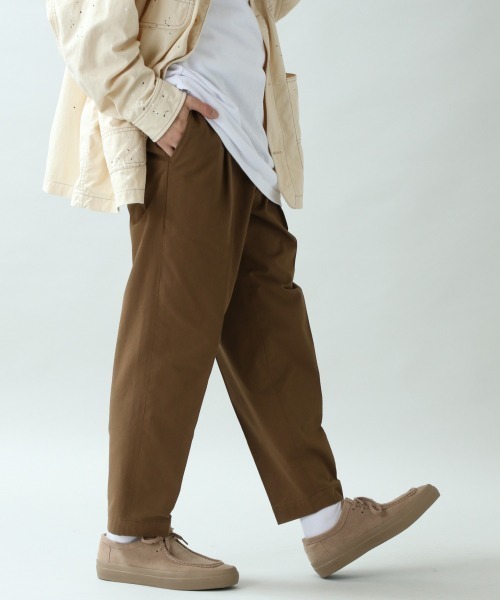 RAGEBLUE(レイジブルー)の「チノワイドテーパードパンツ/891061(チノパンツ・メンズ・ホワイト/ブラウン・MEDIUM/LARGE)」の6枚目の写真