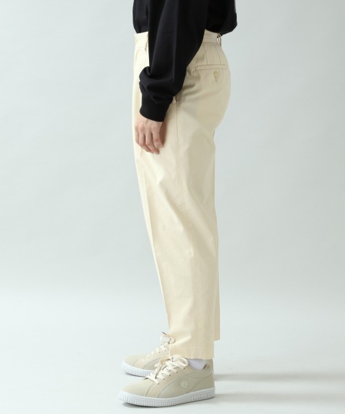 RAGEBLUE(レイジブルー)の「チノワイドテーパードパンツ/891061(チノパンツ・メンズ・ホワイト/ブラウン・MEDIUM/LARGE)」の8枚目の写真