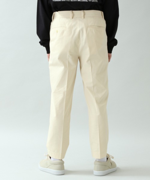 RAGEBLUE(レイジブルー)の「チノワイドテーパードパンツ/891061(チノパンツ・メンズ・ホワイト/ブラウン・MEDIUM/LARGE)」の9枚目の写真