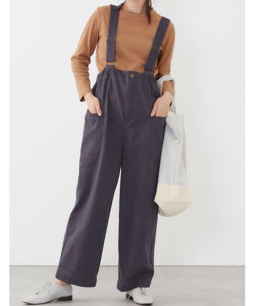 POU DOU DOU（プードゥドゥ）の「アーミークロスサス付きワークパンツ（その他パンツ・レディース・ベージュ/カーキ/ダークグレー・3）」の13枚目の写真