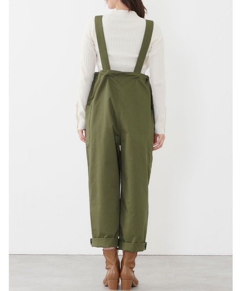 POU DOU DOU（プードゥドゥ）の「アーミークロスサス付きワークパンツ（その他パンツ・レディース・ベージュ/カーキ/ダークグレー・3）」の19枚目の写真