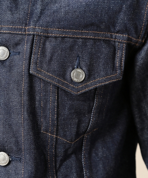 BEAUTY&YOUTH UNITED ARROWS（ビューティーアンドユースユナイテッドアローズ）の「BY セルビッチ デニム G-ジャケット◆（デニムジャケット・メンズ・ネイビー・SMALL/MEDIUM/LARGE）」の8枚目の写真