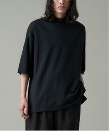 juha | SHADOW STRIPE MOCK NECK(Tシャツ/カットソー)