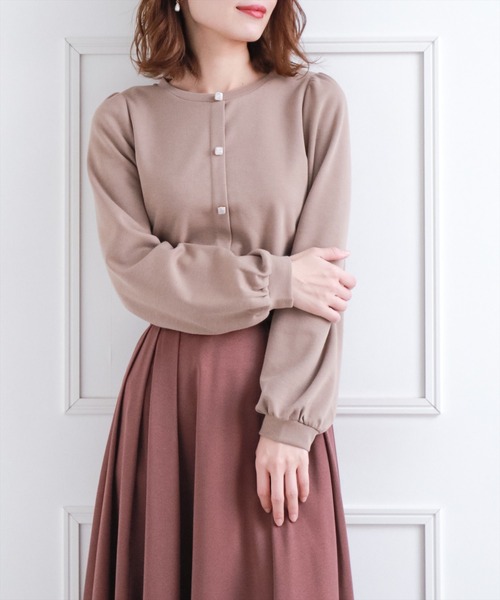 セール フロントボタントップス Tシャツ カットソー Clear クリア のファッション通販 Zozotown