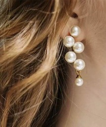 ランダムパールピアス