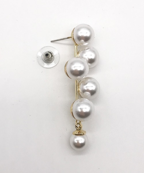 Futier land（フューティアランド）の「ランダムパールピアス（ピアス（両耳用）・レディース・A・FREE）」の6枚目の写真